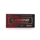 Legend Comfort Grip Cartridges - Round Liners - #12 (0.35mm) - 20/Box